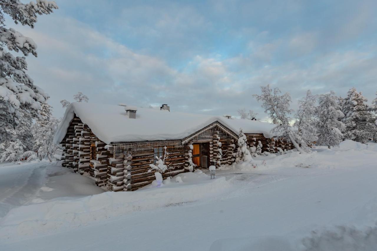 Kuukkeli Log Houses Teerenpesae - Premium Suite A48 萨利色尔卡 外观 照片