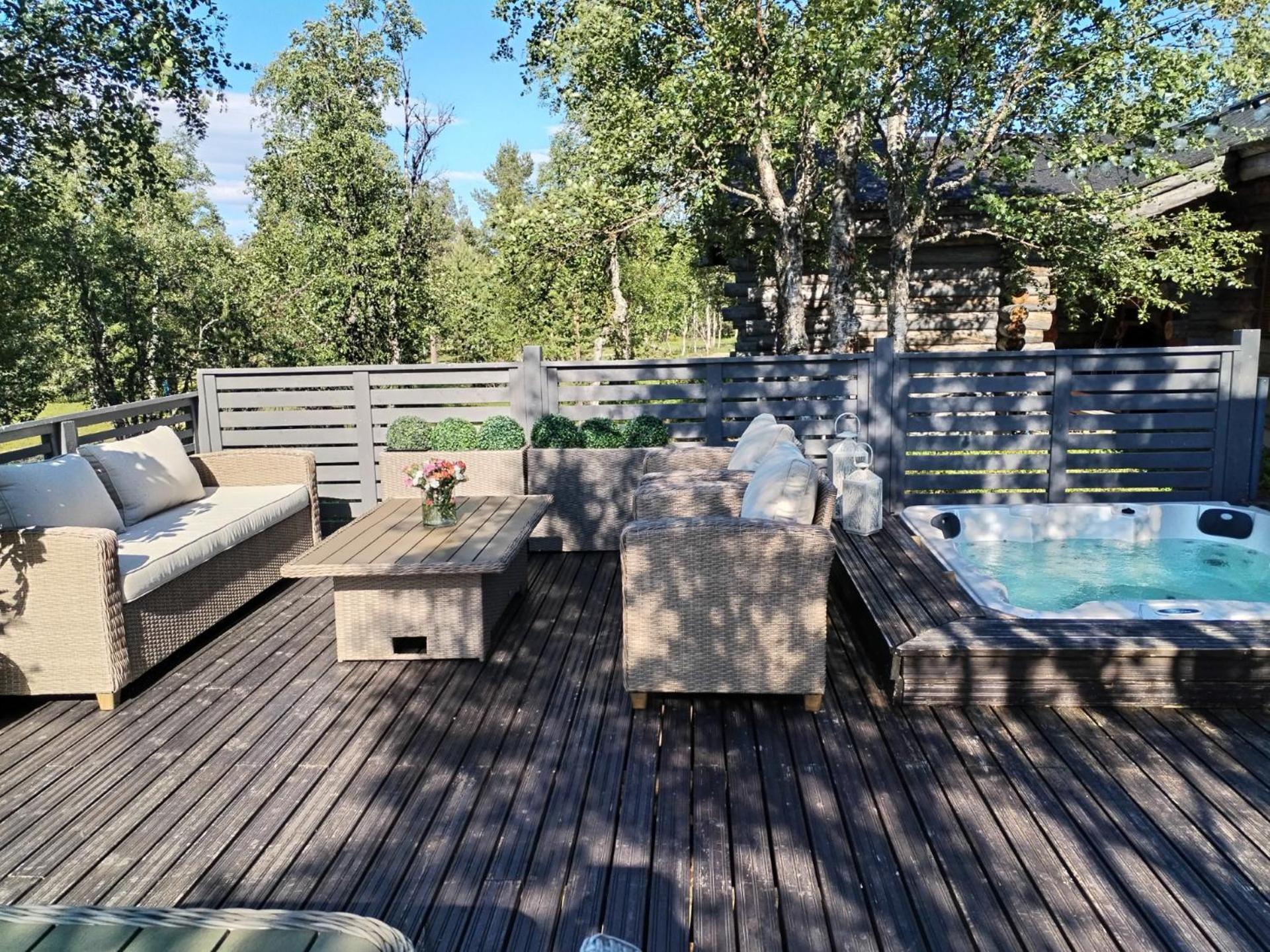 Kuukkeli Log Houses Teerenpesae - Premium Suite A48 萨利色尔卡 外观 照片
