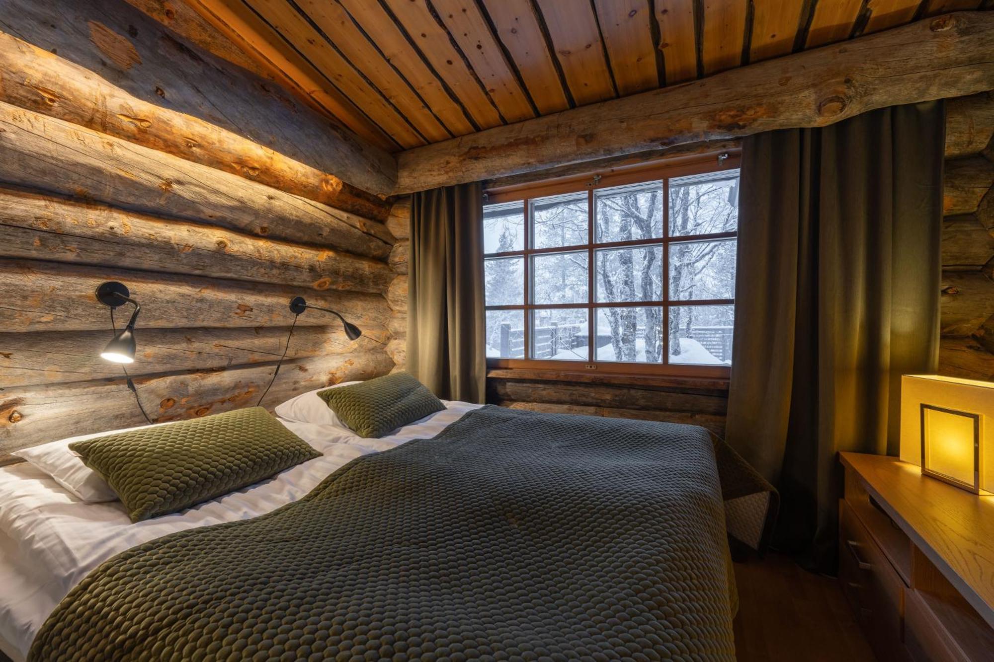 Kuukkeli Log Houses Teerenpesae - Premium Suite A48 萨利色尔卡 外观 照片
