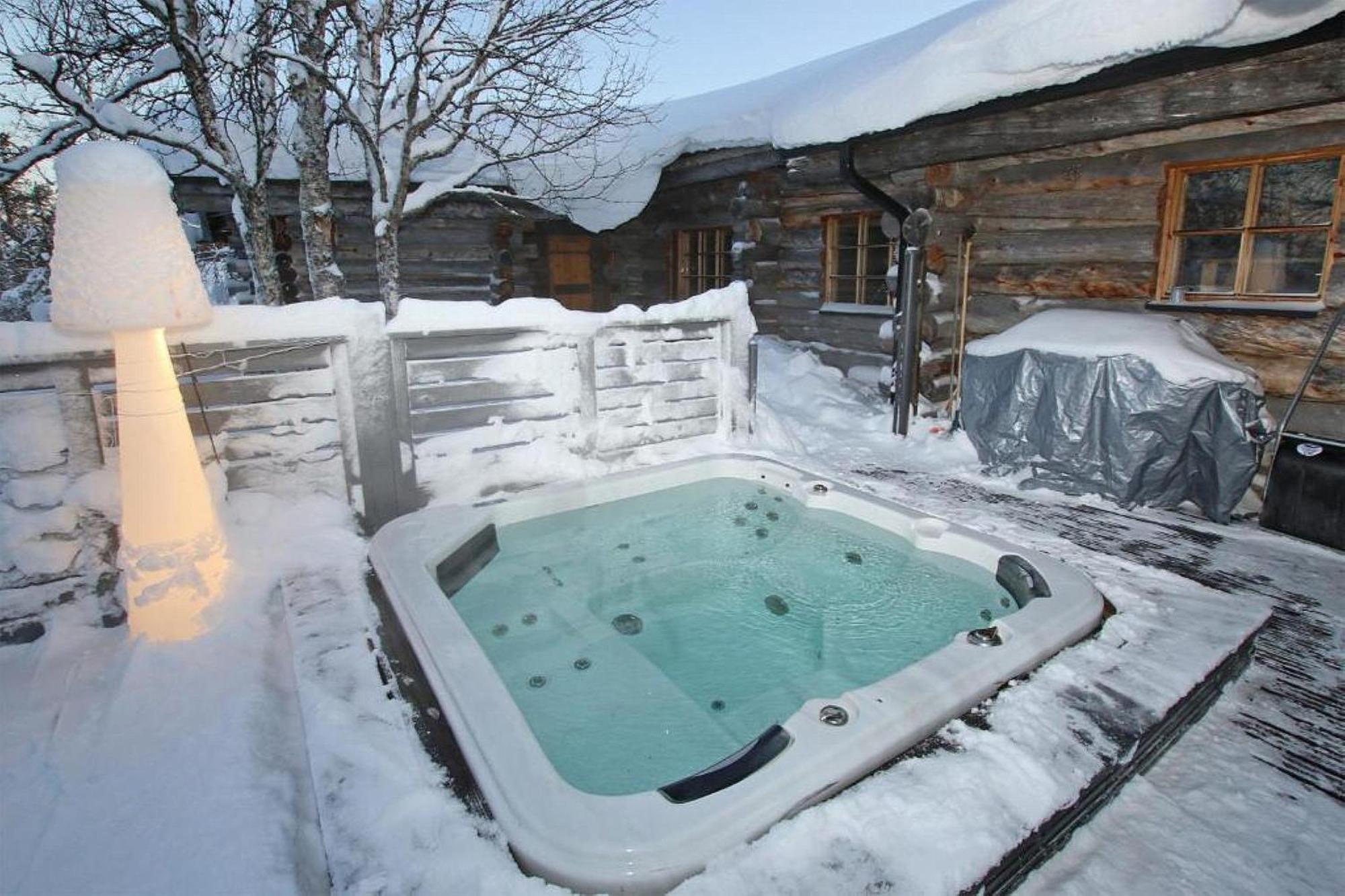 Kuukkeli Log Houses Teerenpesae - Premium Suite A48 萨利色尔卡 外观 照片