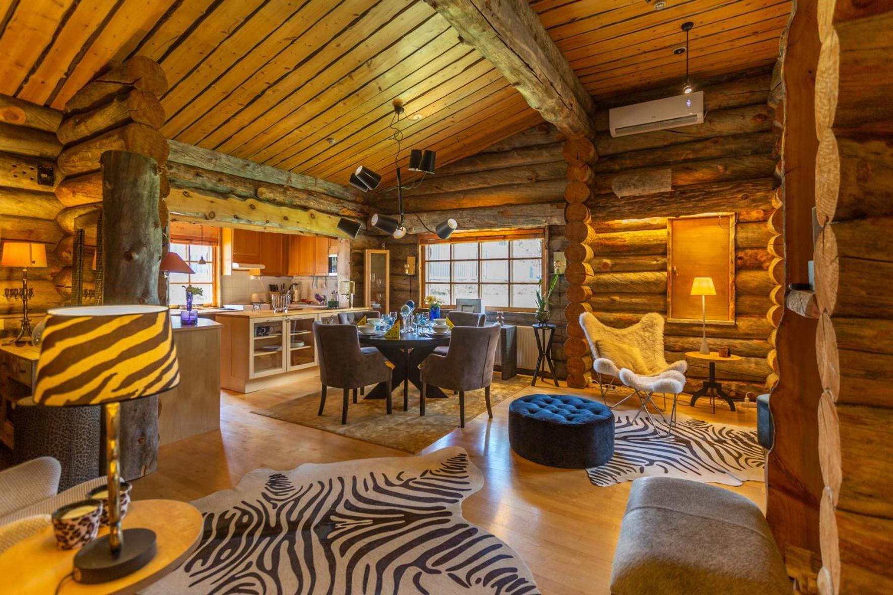 Kuukkeli Log Houses Teerenpesae - Premium Suite A48 萨利色尔卡 外观 照片