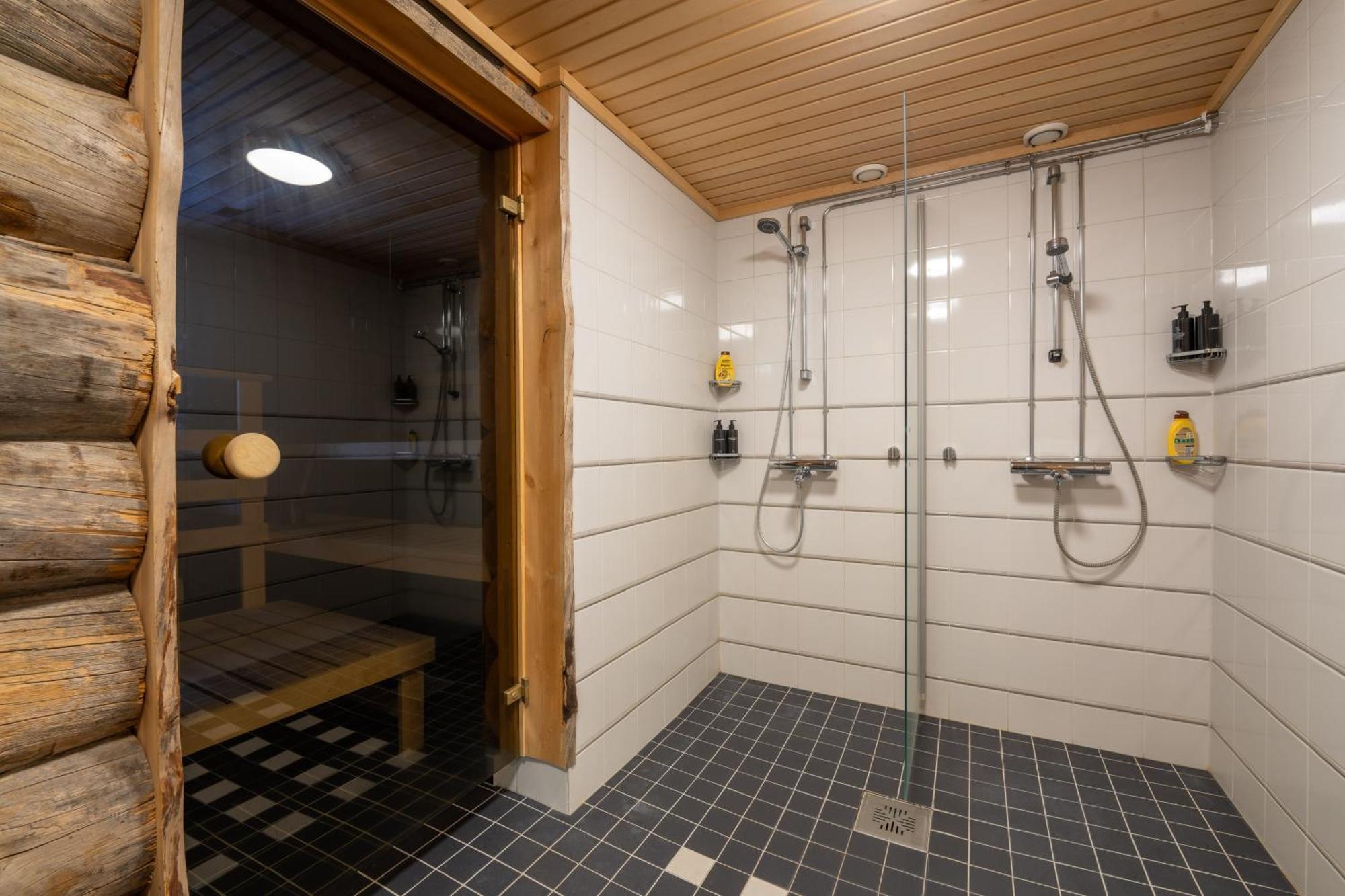 Kuukkeli Log Houses Teerenpesae - Premium Suite A48 萨利色尔卡 外观 照片