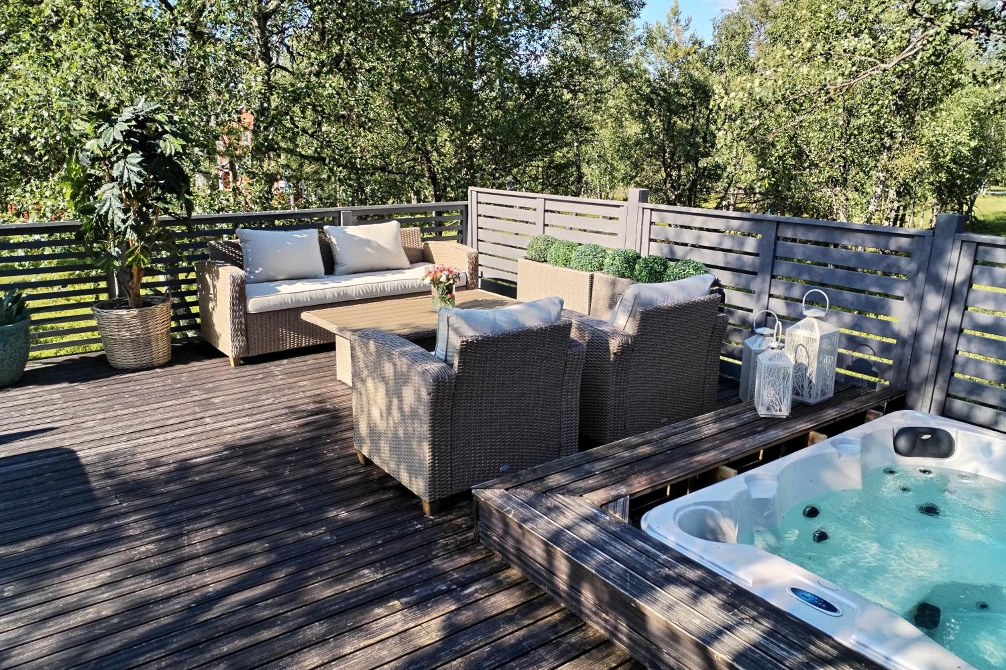 Kuukkeli Log Houses Teerenpesae - Premium Suite A48 萨利色尔卡 外观 照片